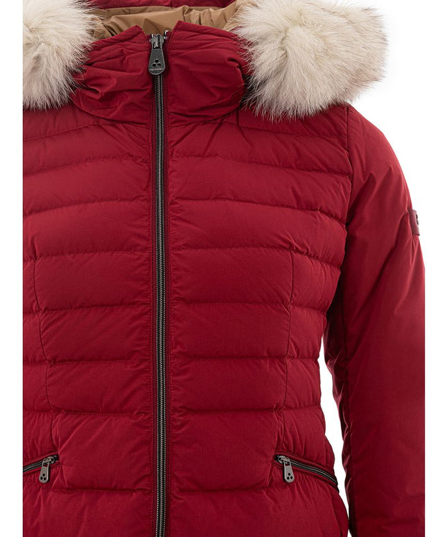 Peuterey Bordeaux Polyester Jackets & Coat