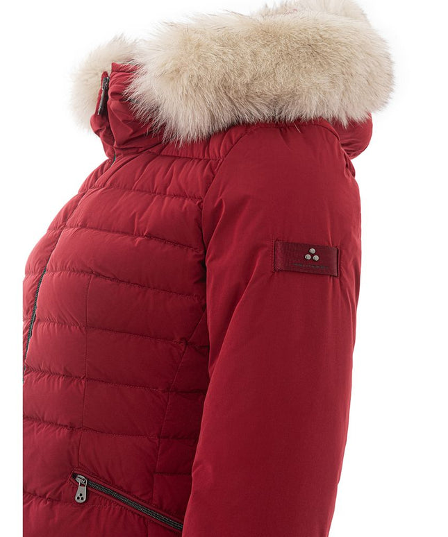 Peuterey Bordeaux Polyester Jackets & Coat
