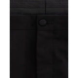 Dolce & Gabbana Black Wool Dress Pants