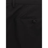Dolce & Gabbana Black Wool Dress Pants