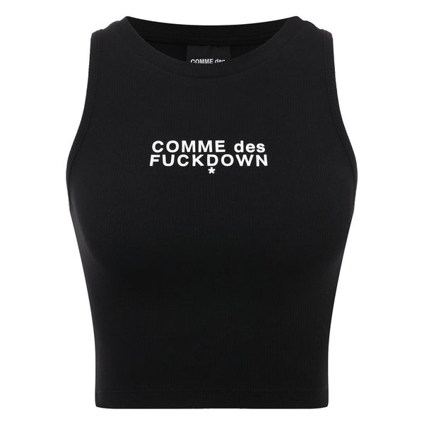 قميص وقميص قطني أسود من Comme Des Fuckdown