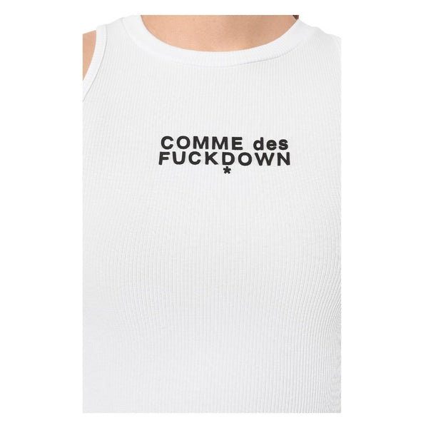 قميص وقميص قطني أبيض من Comme Des Fuckdown