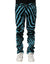 Dolce & Gabbana Blue Black Stripes Skinny Denim Jeans