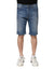 Dolce & Gabbana Blue Cotton Stretch Men Denim Bermuda Shorts