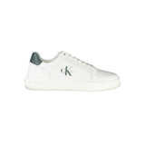 Calvin Klein Calvin Klein White Leather Men Sneaker (Shoe Size Men: EU40/US7, nan: nan, nan: nan)