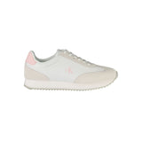 Calvin Klein Calvin Klein White Leather Women Sneaker (Shoe Size Women: EU36/US6, nan: nan, nan: nan)