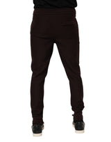 Dolce & Gabbana Brown Cashmere Men Jogger Sweatpants Pants