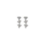Self-Portrait Dangling Earrings with bows