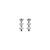 Self-Portrait Dangling Earrings with bows