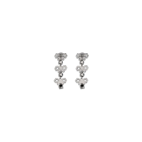 Self-Portrait Dangling Earrings with bows