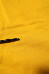 Dolce & Gabbana Yellow Cotton Sweatpants Jogger Pants