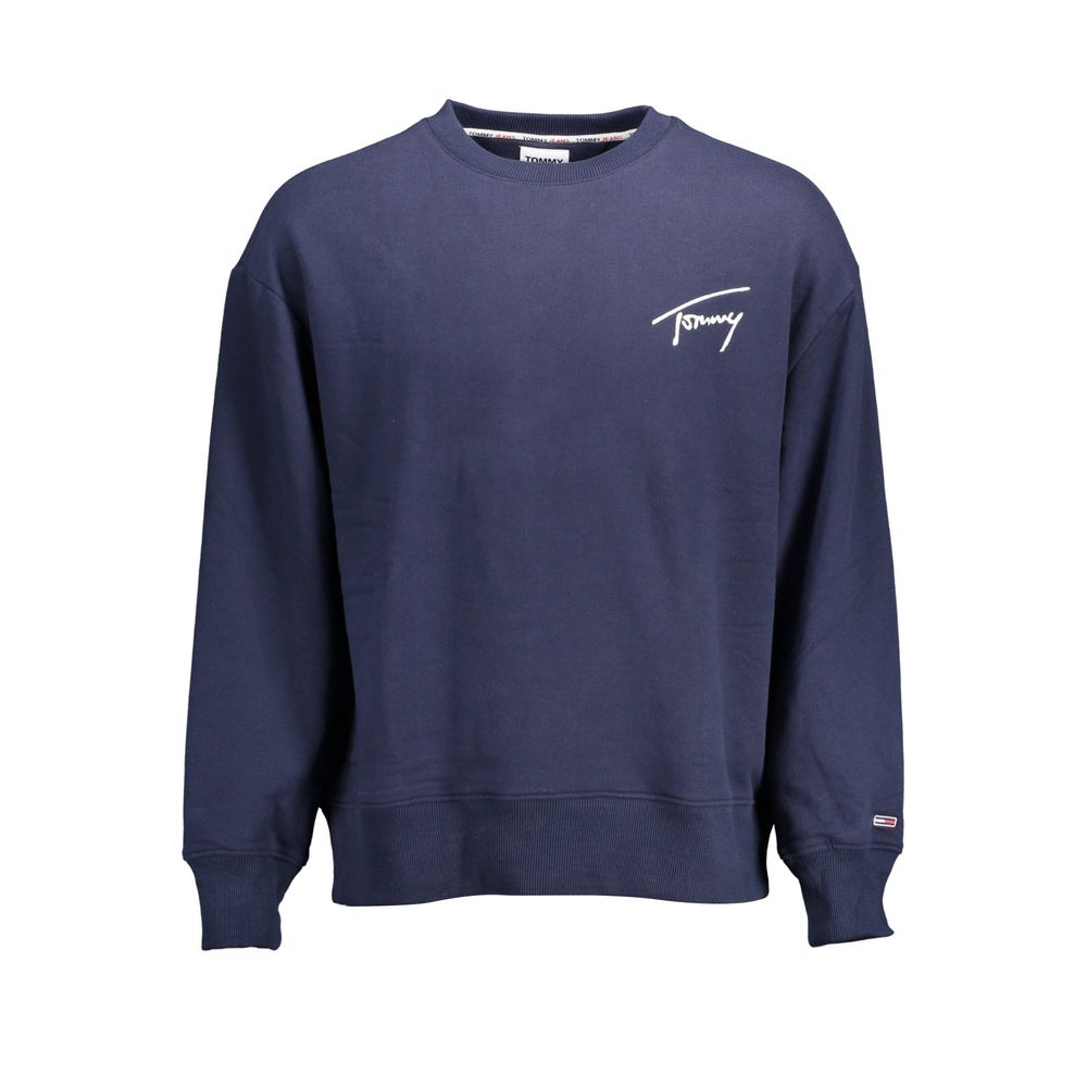 Tommy Hilfiger Blue Cotton Men Sweater