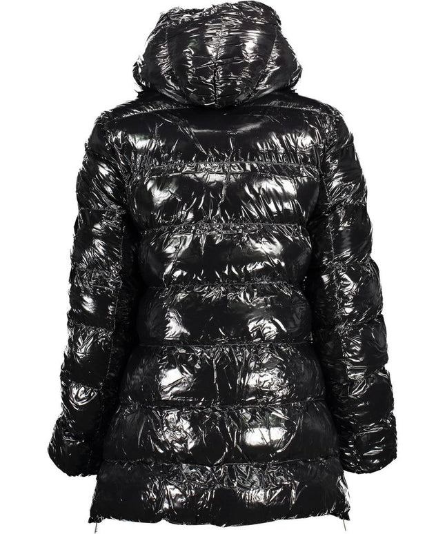 U.S. POLO ASSN. Black Polyester Jackets & Coat