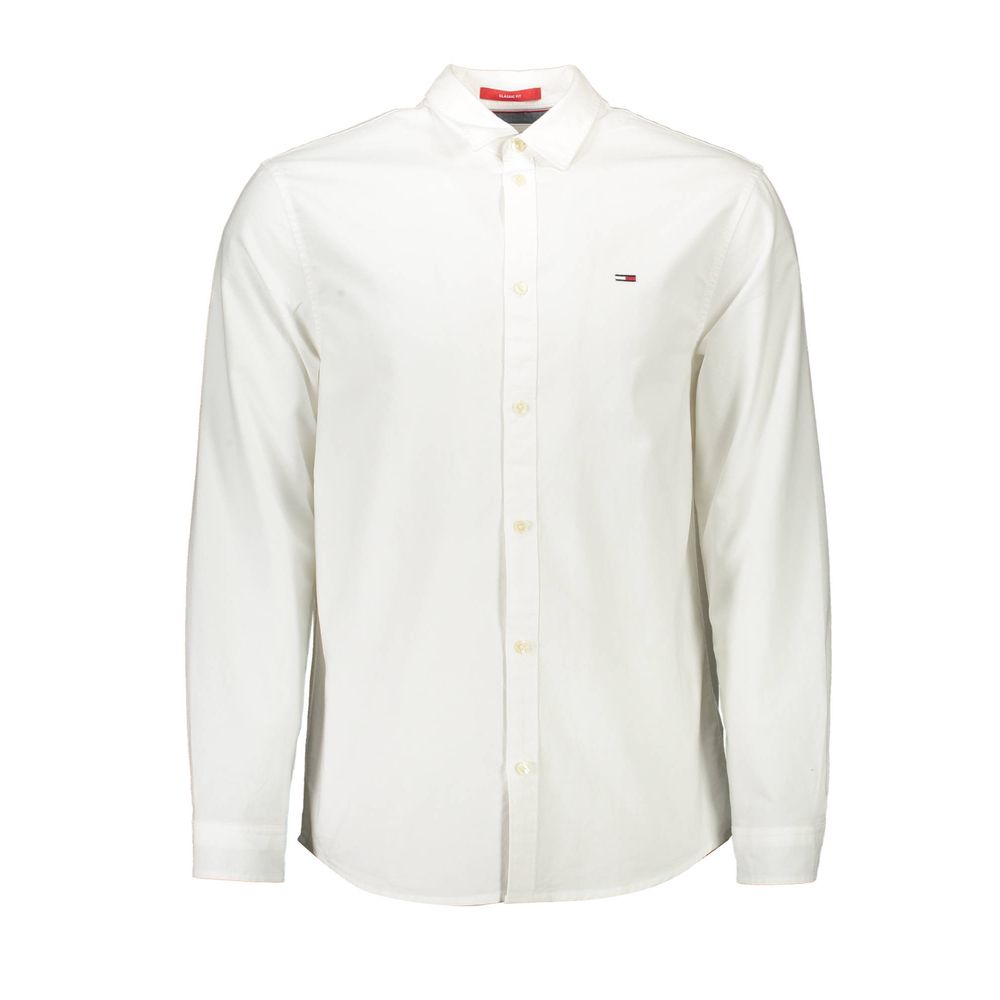 Tommy Hilfiger White Cotton Shirt