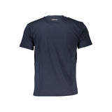 Cavalli Class Blue Cotton T-Shirt