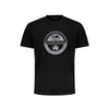 Napapijri Black Cotton T-Shirt