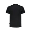 Napapijri Black Cotton T-Shirt