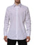 Dolce & Gabbana White Cotton GOLD Long Sleeves Formal Shirt