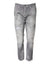Dsquared² Gray Washed Mid Waist Tapered Jeans