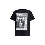 Moschino Black Cotton T-Shirt