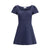 Alexander McQueen Short Dress with short gathered sleeves