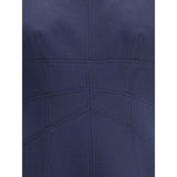 Alexander McQueen Short Dress with short gathered sleeves