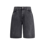 7FOR Denim Caviar Shorts - Outfito.ae