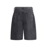 7FOR Denim Caviar Shorts - Outfito.ae