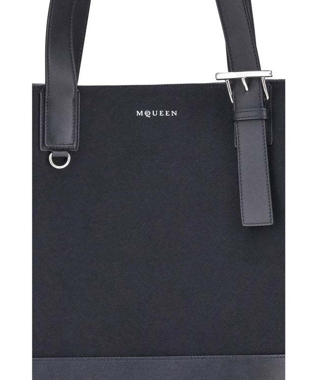 Alexander McQueen Canvas Tote Bag