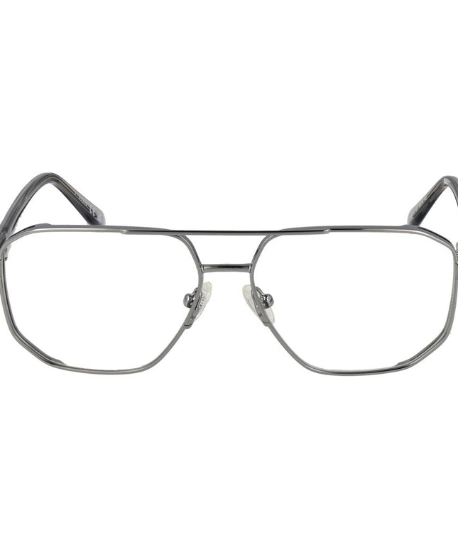 Guess Silver Men Glasses Frame