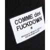 Comme Des Fuckdown شورت قطني أسود