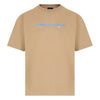 Comme Des Fuckdown Brown Cotton T-Shirt