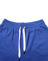 Dolce & Gabbana Blue Logo Cotton Bermuda Sweatshorts Shorts