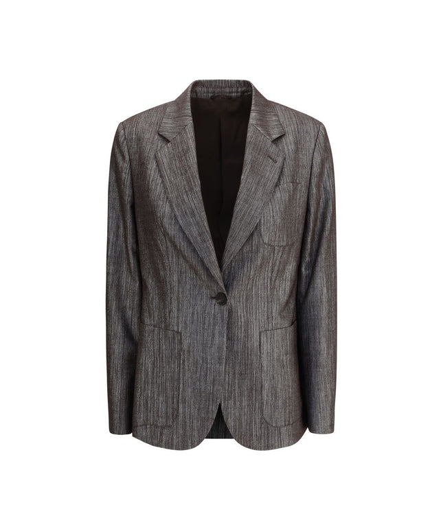 Brunello Cucinelli Lurex fabric Blazer