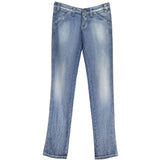 RE-START Blue Cotton Women's Jean