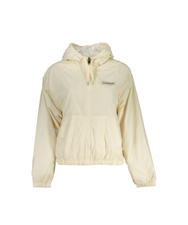 Napapijri Beige Polyester Jackets & Coat
