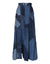 Dolce & Gabbana Blue Denim Long Maxi Patchwork Cotton Skirt