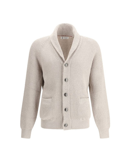 Brunello Cucinelli Ribbed Cardigan