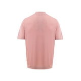 Gran Sasso Pink Cotton Polo Shirt