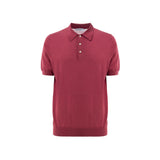 Gran Sasso Red Cotton Polo Shirt