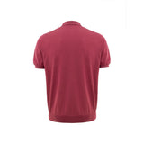 Gran Sasso Red Cotton Polo Shirt