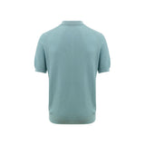 Gran Sasso Blue Cotton Polo Shirt
