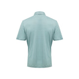 Gran Sasso Blue Linen Polo Shirt