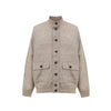 Gran Sasso Beige Linen Jackets & Coat
