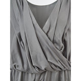 Lardini Gray Silk Long