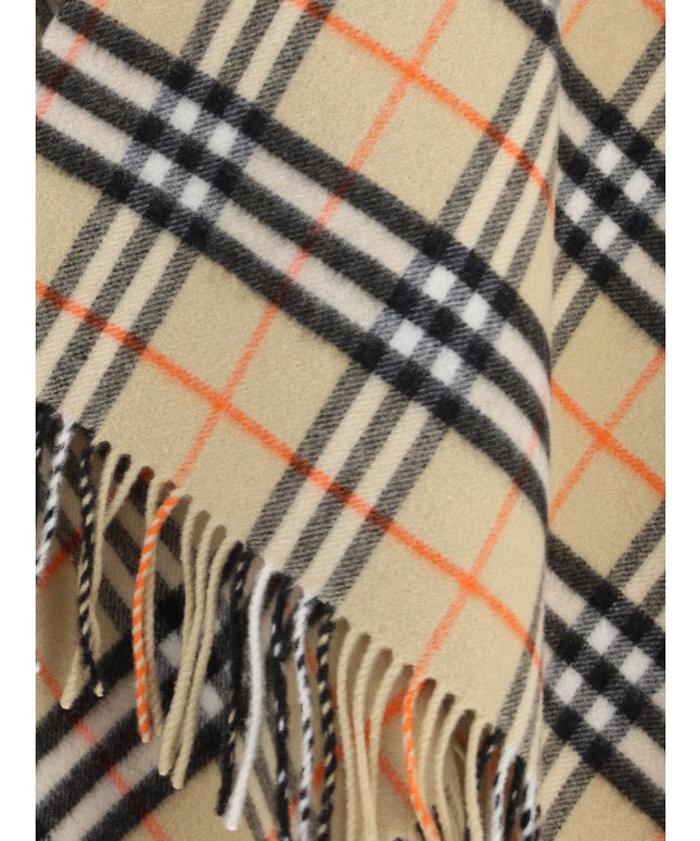 Burberry Archivio Check Cashmere Cape