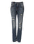 Dolce & Gabbana Blue Cotton Boyfriend Tattered Denim Jeans