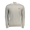 سترة قطنية رمادية من US POLO ASSN