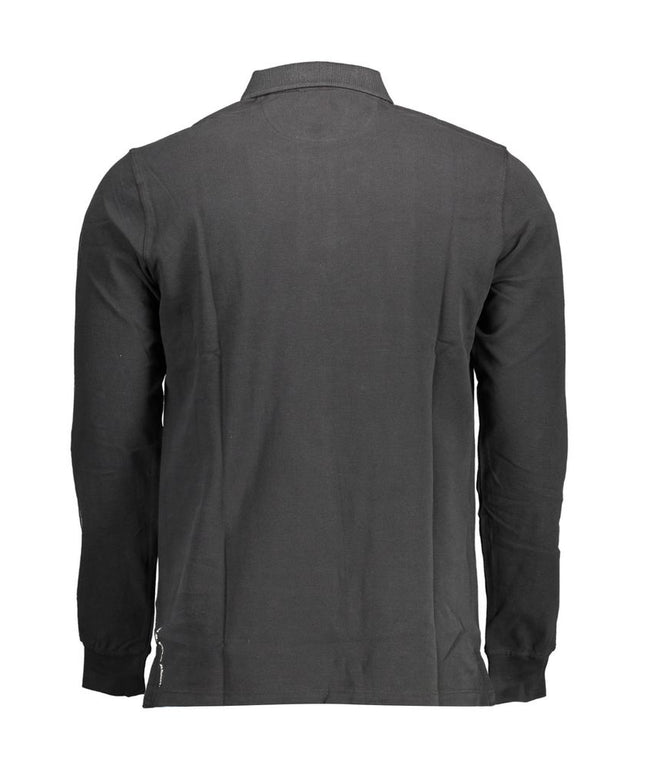 U.S. POLO ASSN. Black Cotton Polo Shirt