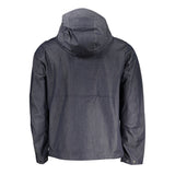 K-WAY Blue Cotton Men Jacket